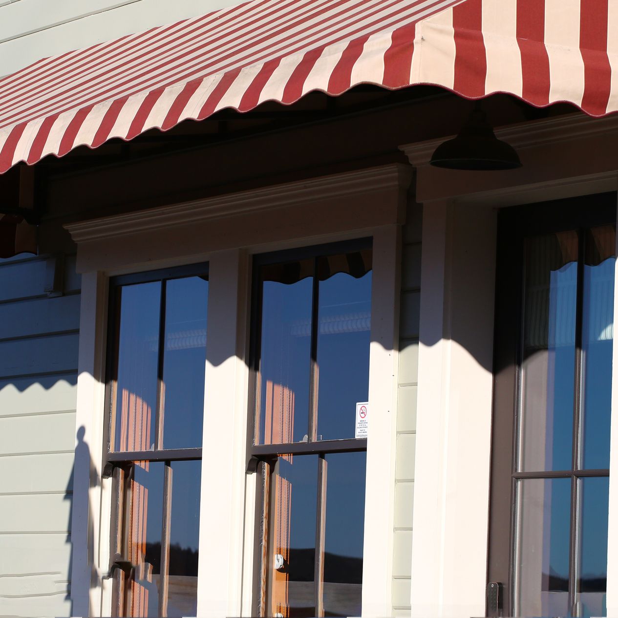 Brown wooden exterior door in Pennsylvania