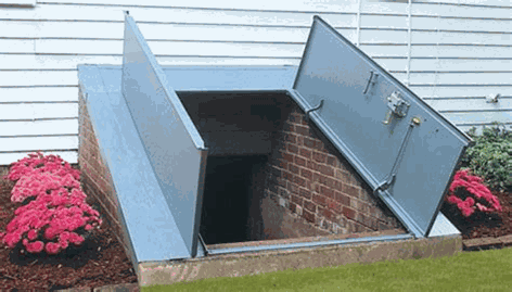 Bilco basement door installation and weather protection in Mechanicsburg, PA