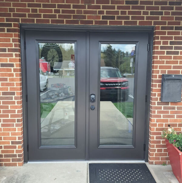 Installing modern, French Doors in a home for lasting quality in Pennsylvania