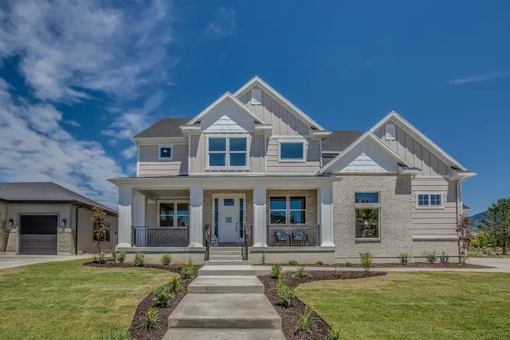 A home exterior in PA or MD with various types of windows